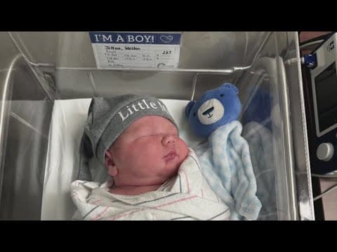 Tennessee family welcomes 13-pound baby boy