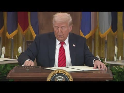 President Trump signs order to dismantle US Department of Education: latest updates