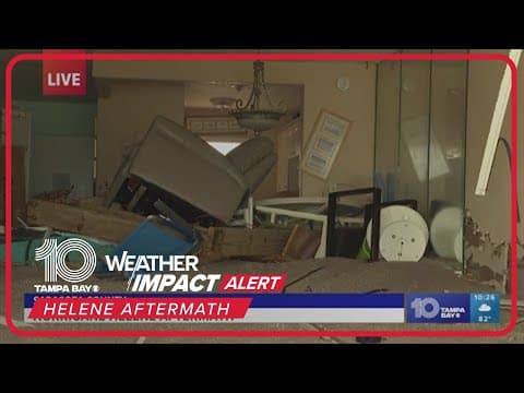 Fishermen's Cove in Sarasota County sees extensive damage after Helene