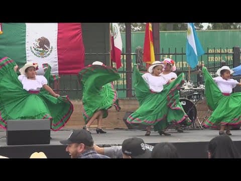 Ballet folklorico dance groups take the stage at Fiestas Patrias in North County