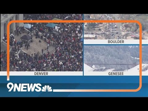 'Hands Off!' rallies in Colorado protest against Trump, Musk
