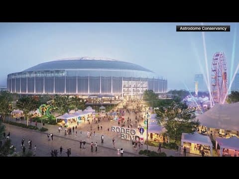Renderings show billion-dollar plan to revamp Houston Astrodome