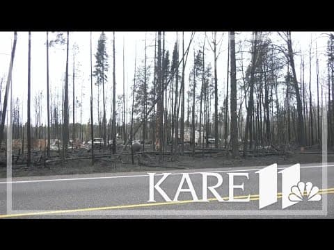 Firefighters making progress on northern Minnesota wildfires