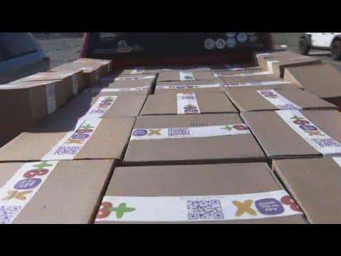 Ride along with +BOX as non-profit delivers food to families in need