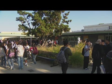 San Diego Unified School District students head back to school