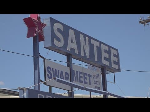 Will the Santee Drive-In and Swap Meet close to make room for a new business complex?