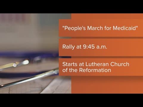 People's March for Medicaid rally happening Tuesday