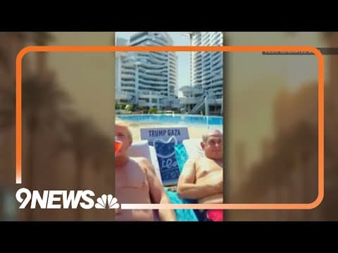 Trump posts AI video about his plan to make Gaza strip a Middle Eastern 'Riviera'