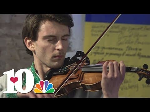 From Ukraine to Knoxville: UT violinist who fled war soon to cross graduation stage