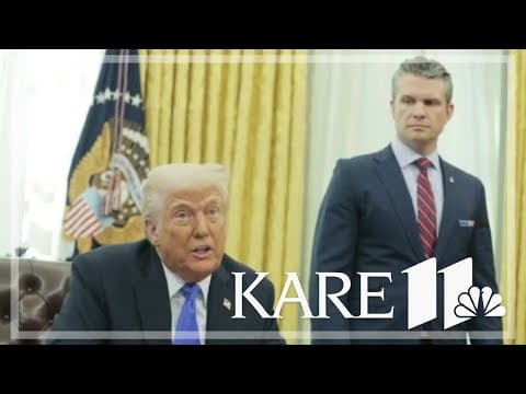 White House says Trump 'stands strongly' behind Pete Hegseth