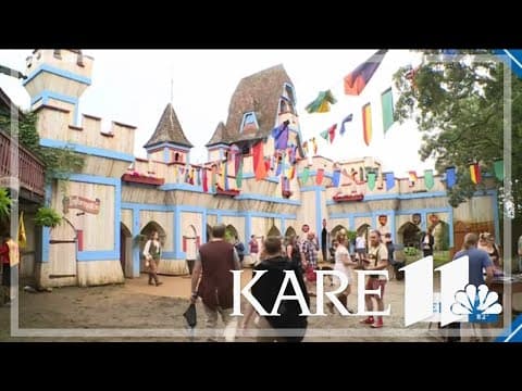 Rain can’t dampen the spirit: Minnesota Renaissance Festival returns 4 months after devastating fire