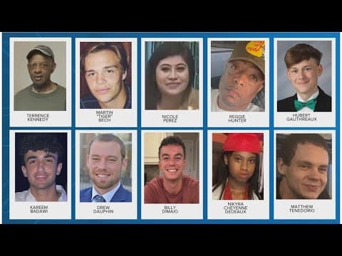 10 victims identified as among those killed in Bourbon Street terror attack in New Orleans