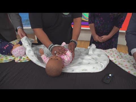 Swaddling 101: Learn the basics of how to swaddle