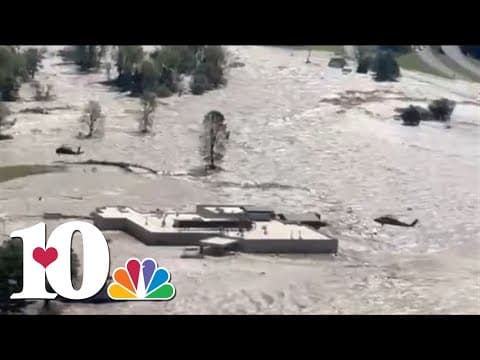 KCSO, THP, VSP send helicopters to rescue patients and staff trapped on hospital roof in Unicoi Co.