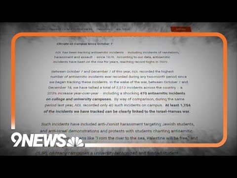 Anti-Defamation League calls on university leaders to do better combatting antisemitism