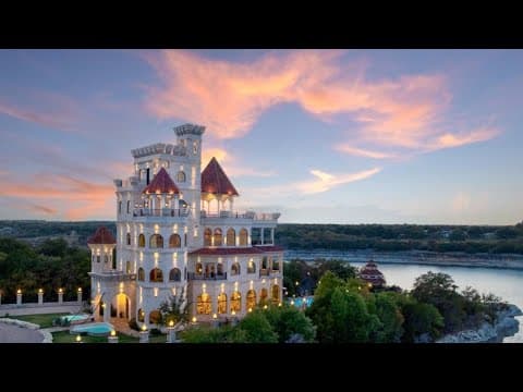 Parsons Castle on Lake Whitney for sale