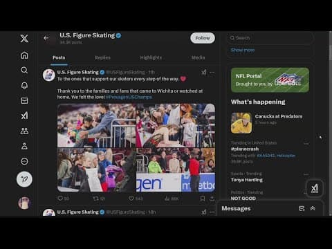 U.S. Figure Skating team confirms several members were on American Airlines flight that crashed in m