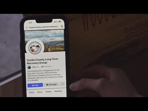 Grassroots Cocke Co. group aims to help families during long-term Hurricane Helene relief