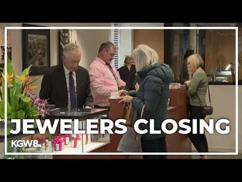 113-year-old jewelers shop to close Clackamas, Tigard locations