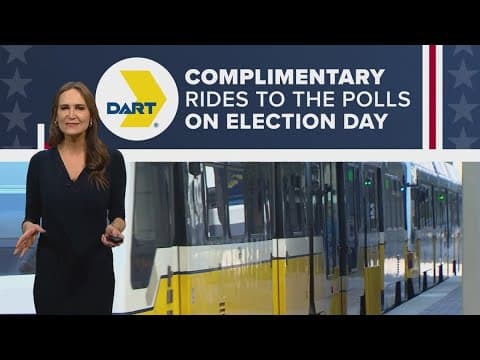 How to get to the polls for free on Election Day in North Texas
