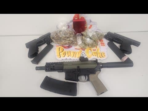 15-year-old arrested for illegal guns, drug possession on Indy's near northwest side