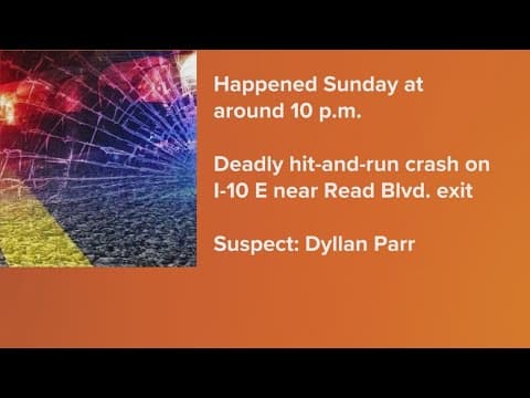 Man arrested in deadly hit-and-run on I-10 in New Orleans, police say