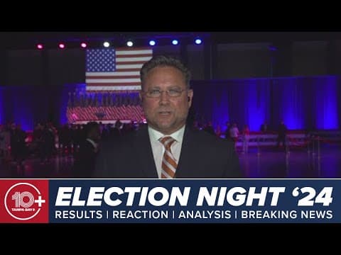 Trump campaign holds election watch party in West Palm Beach