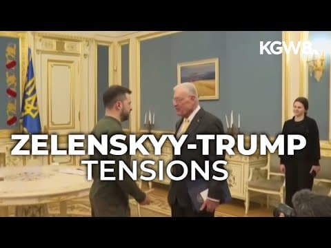 Press conference canceled after tensions between Zelenskyy and U.S. officials