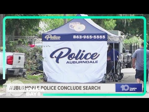 Auburndale Police conclude search into the home of Tonya Whipp's boyfriend