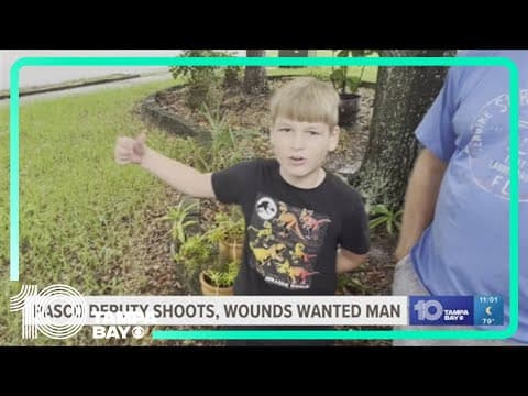 10-year-old boy saw law enforcement chase that ended with detective shooting suspect