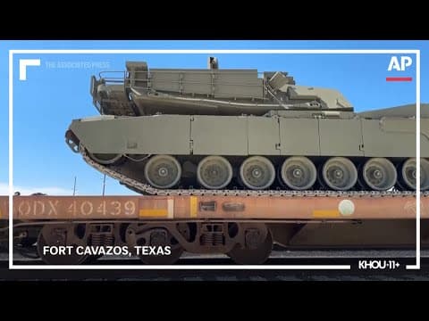 Army begins loading tanks in Texas for 250th anniversary parade in Washington, D.C.