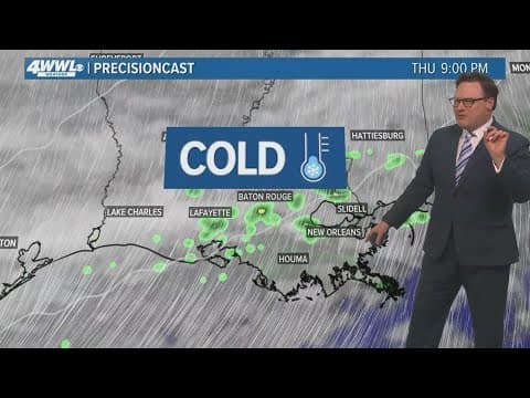 Tuesday 10PM Weather: Brief warm up Wednesday before a big chill Thanksgiving