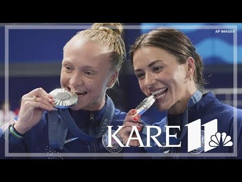 Olympic diver Sarah Bacon's former coaches react to medal moment