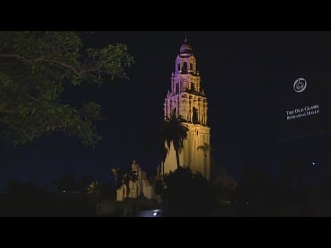 Residents concerned over lack of lighting near Old Globe at Balboa Park