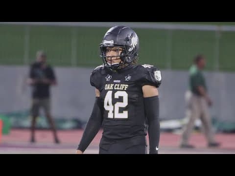 North Texas football player shines on the field, guided by late parents' lessons
