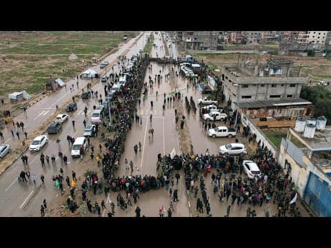 Hamas frees all 6 hostages in the latest exchange with Israel