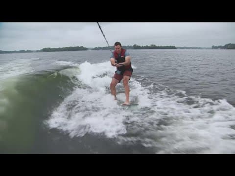 KARE 11 tries wakeboarding