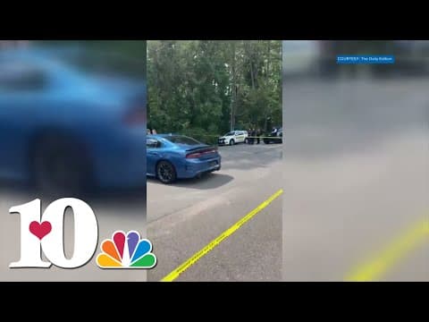 What the scene looked like after multi-county chase