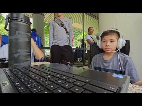 Parents, teachers hold sit-in to try and save virtual learning program in Montgomery Co.