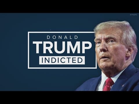 Donald Trump among 19 people indicted in Georgia election interference case