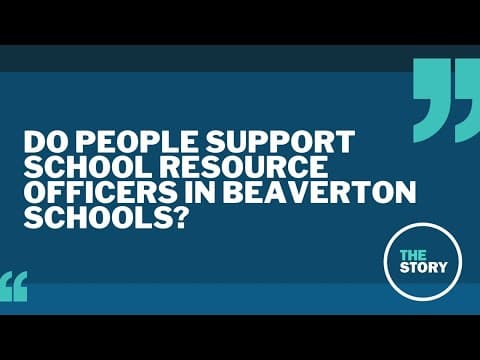 Survey finds less than half of Beaverton students support school resource officer program