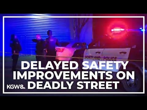 PBOT addresses safety plans for deadly street in Southeast Portland