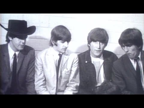 REWIND: The Beatles talk to media during only visit to Dallas for concert in 1964