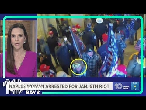 Naples woman arrested in connection to Jan. 6 Capitol attack
