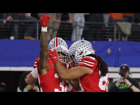 Ohio State takes down Texas in Cotton Bowl to advance to national championship