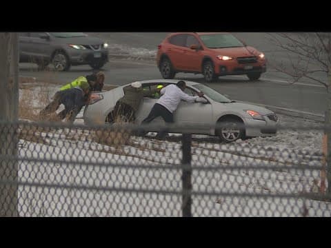MN State Patrol on what to do if you end up in the ditch driving in winter weather