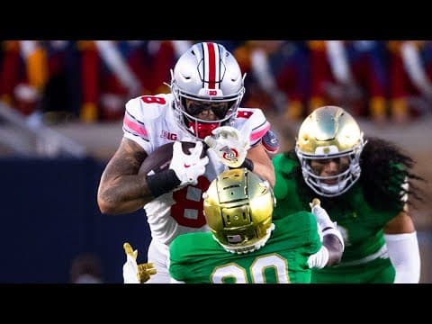 Postgame interviews | Ohio State vs. Notre Dame