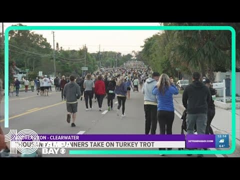 Runners across Bay area take on the Turkey Trot
