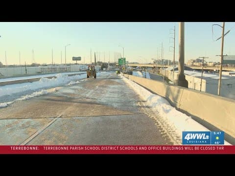 DOTD working to clear I-10
