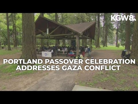 Portland group holds "Liberation Seder" to mark end of Passover and address Gaza conflict